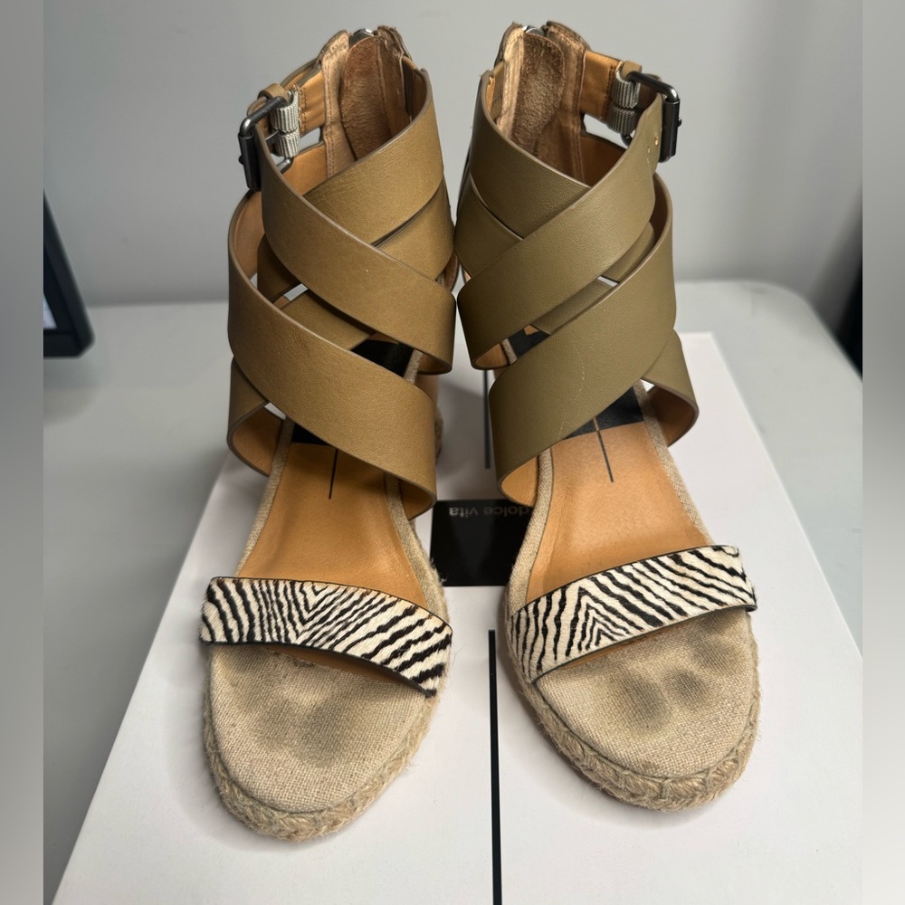 Dolce Vita - Kova Animal Wedge - Size: 7